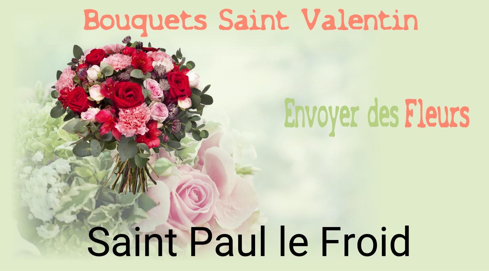 Roses de Saint-Valentin livrées à Saint-Paul-le-Froid